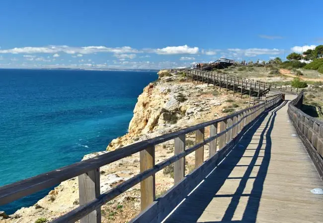 Scenic Walk Through the Cliffs at Algar Seco