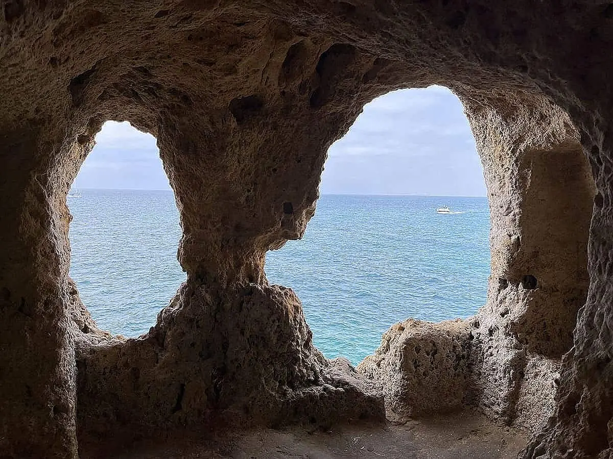 Scenic Walk Through the Cliffs at Algar Seco