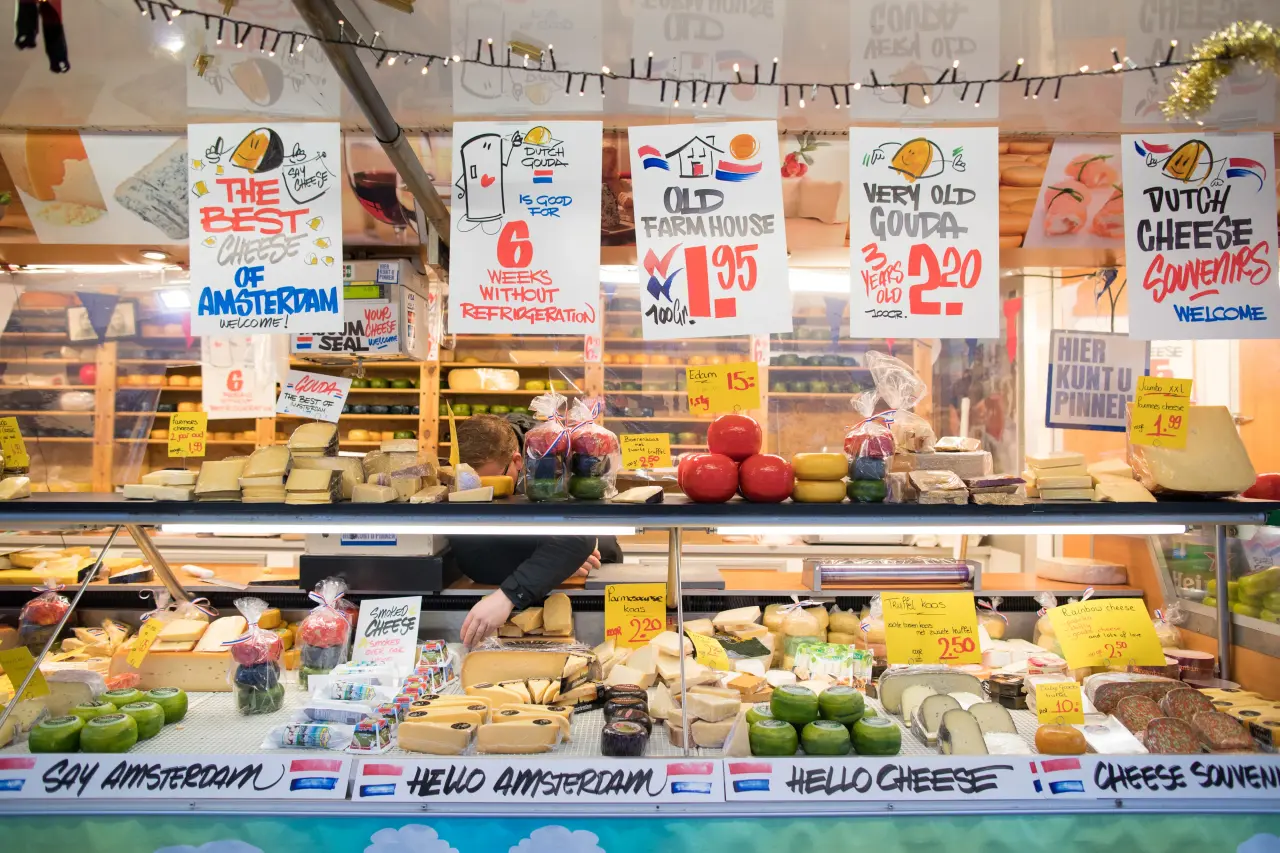 Evening Walk Along the Albert Cuyp Market